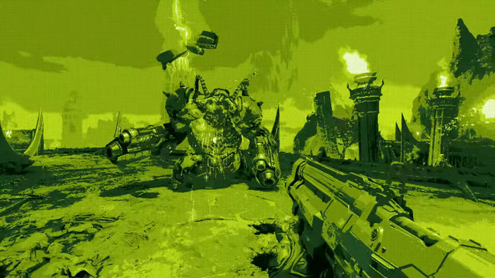 ゲームボーイ風にもなっちゃう！『DOOM Eternal』にレンダーモードが追加