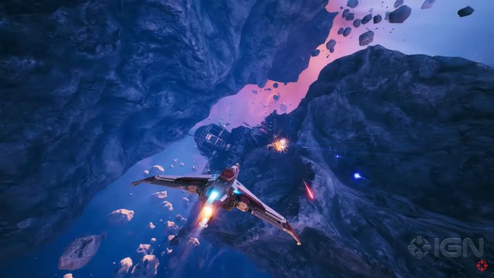 宇宙オープンワールド『EVERSPACE 2』新映像公開！雲海での戦いも