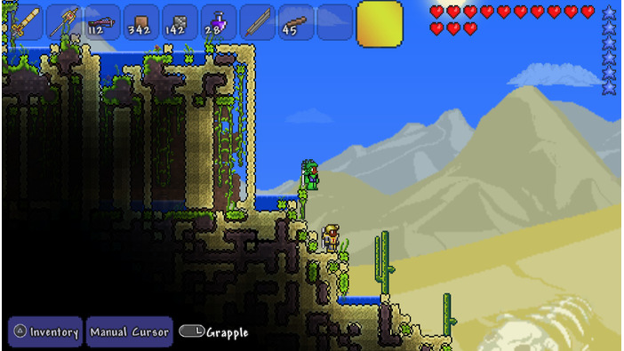 どこでも手軽にモノづくり！ PS Vita版『Terraria』が北米でリリース