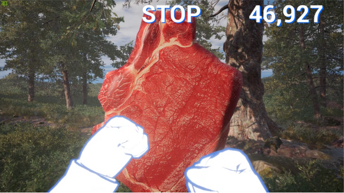 肉を叩くだけのゲーム『Meat Beating: No More Horny』煩悩に打ち勝ち世界ランク1位に到達した者の末路【爆速プレイレポ】