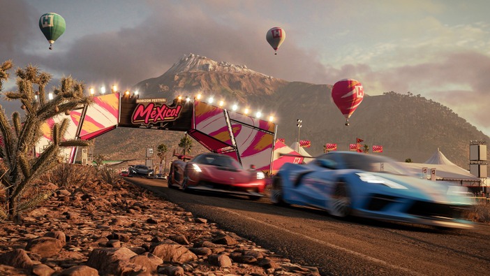 『Forza Horizon 5』多様なバイオームで構成される広大な全体マップを初公開！