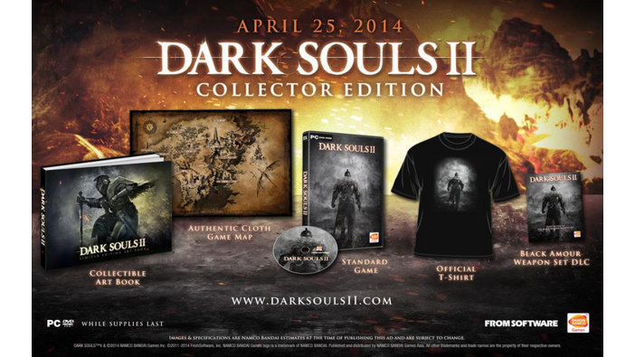 PC版『Dark Souls 2』の海外発売日を海外サイトが報告、PC版のみのコレクターズエディションも