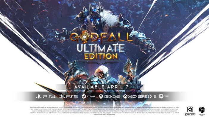 ルータースラッシャーがXbox/Steamにも！『Godfall Ultimate Edition』が現地4月7日に発売