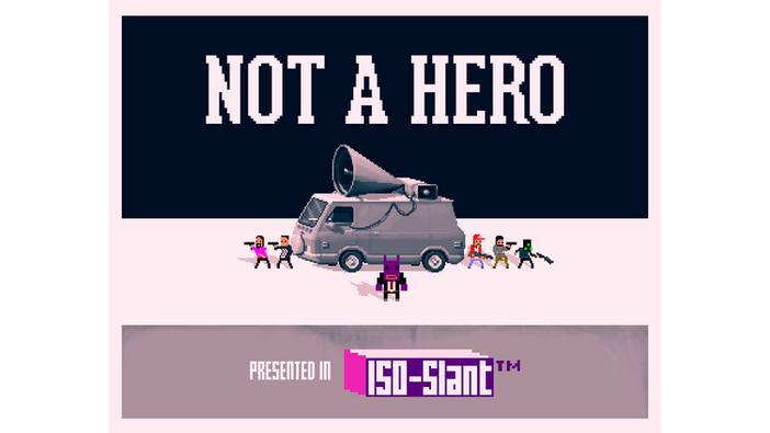 新作2.25Dシューター『NOT A HERO』が発表、開発元は『OlliOlli』を手掛けたRoll7スタジオ