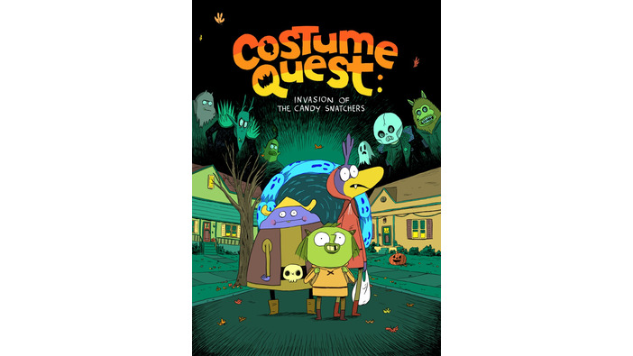 Double Fineが手掛けた『Costume Quest』がコミック作家とコラボ、初の公式グラフィックノベル化へ