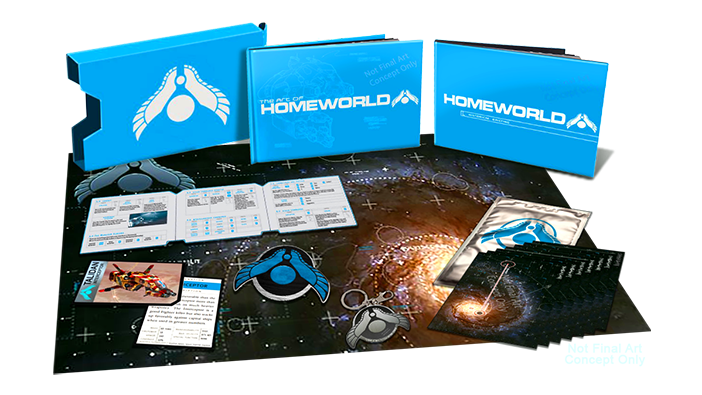 Gearboxがリメイクする名作スペースRTS『Homeworld Remastered』限定版に12インチマザーシップ模型が同梱