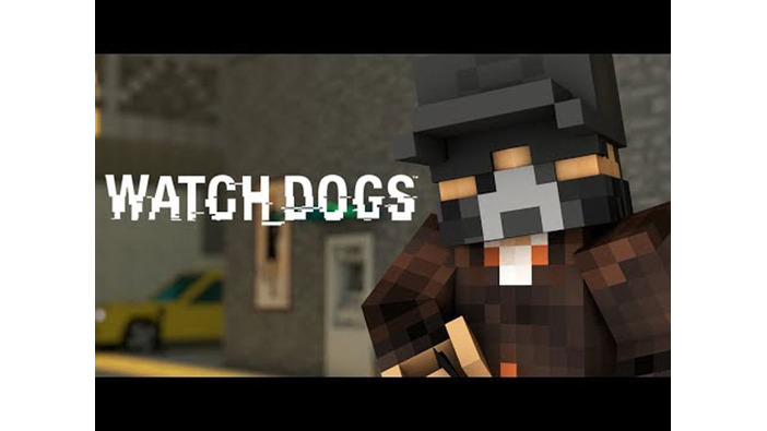 完全に一致！『Watch Dogs』のトレイラーを『Minecraft』風ムービーで完コピした驚愕映像