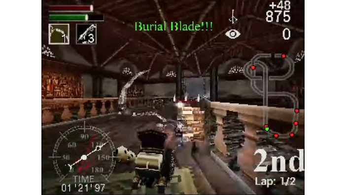 ヤーナムを巨大エンジン搭載の爆速車イスで走りぬける！二次創作レースゲー『Bloodborne Kart』に「ゲールマン」参戦