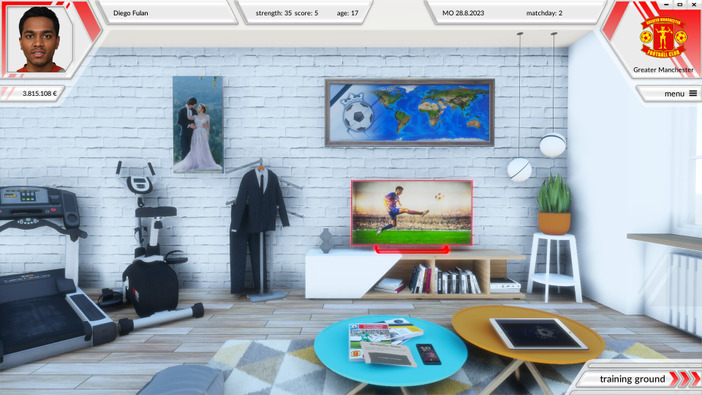 W杯を目指せて私生活も送れるサッカー選手生活シム『Goalgetter』キックスターター11月29日開始予定