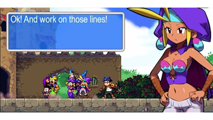『Shantae and the Pirate's Curse』Wii U対応が発表、ピクセルベースのまま高解像度化