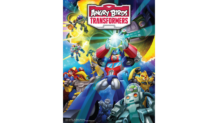 今回はトランスフォーマーと合体！『Angry Birds Transformers』が発表