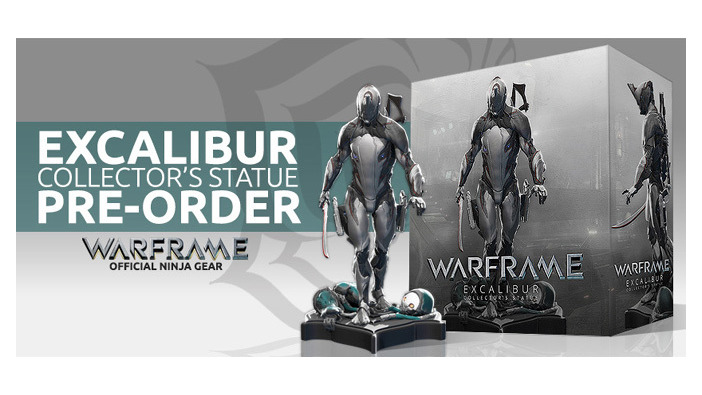 Symbiote Studiosが『Warframe』玩具製造権を獲得！第1弾「Excalibur」限定スタチュー予約開始