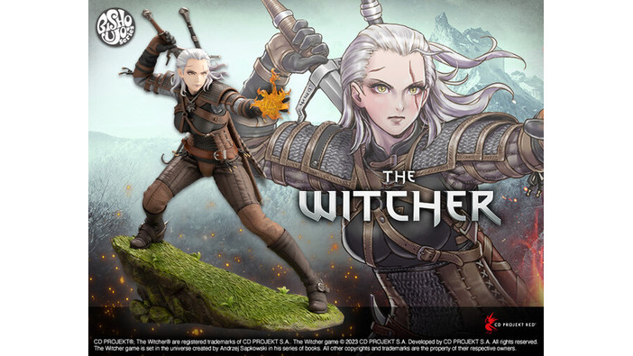 『ウィッチャー』ゲラルトが“美少女”に！？ 鎧の素材感や鈍いメタリック塗装にまでこだわってフィギュア化