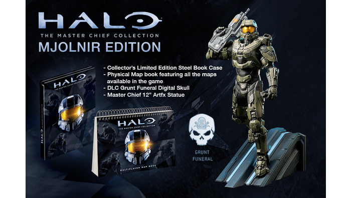 『Halo: The Master Chief Collection』の英小売「GAME」限定版2種が発表