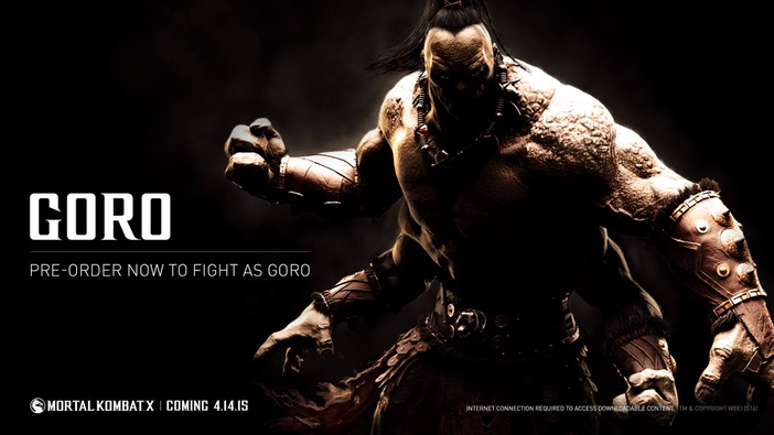 シリーズ最新作『Mortal Kombat X』は2015年4月発売へ、予約特典キャラも発表