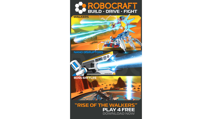 『Robocraft』最新アップデートが配信― 新モードのボスバトルが追加