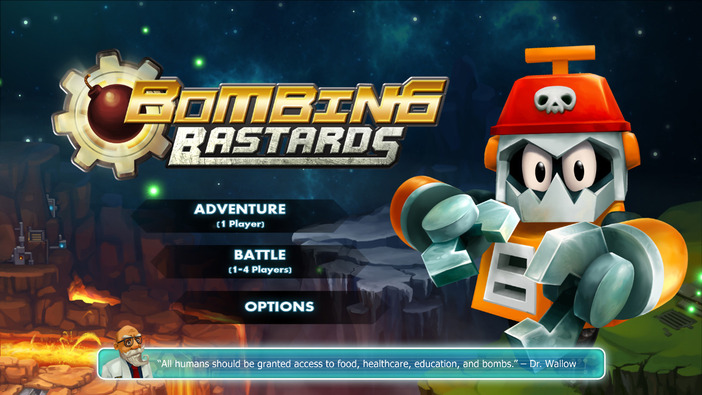 ボンバーな名作を思い出させる『Bombing Bastards』がSteamで来月配信