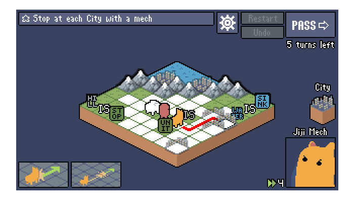 『Baba Is You』のBabaが巨大メカスーツに搭乗！でもどっかで見たことあるような…？パズル風SLG『Mobile Suit Baba』配信開始&いきなり無料配布