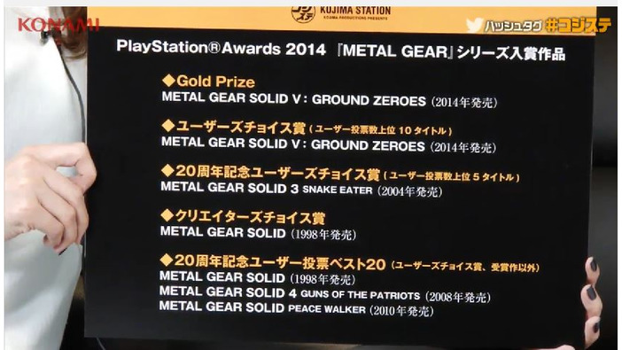 コジステ第30回で『METAL GEAR ONLINE』追加情報とPC版『MGSV:GZ』実況プレイが公開