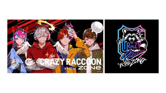 Crazy Raccoon（CR）がエナドリ「ZONe ENERGY」とコラボ…じゃすぱー、だるまいずごっど、ありさか、Sellyの描き下ろしイラストもお披露目