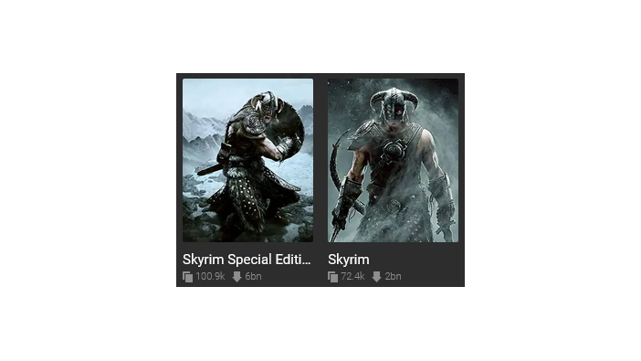 『スカイリム』無印のModがNexus20億ダウンロードを達成！現在Steamで配信中の『Special Edition』向けModと合算すると累計80億ダウンロードに