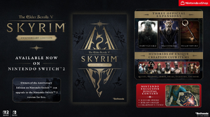 『スカイリム』 アニバーサリーエディションがスイッチ2に登場!ロード時間短縮やJoy-Con2対応 画像