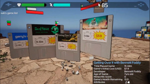 プレイヤー自身の“積みゲー”が敵となり襲いかかってくる！アーケードACT『Game Quest: The Backlog Battler』―購入金額が大きいほどダメージもデカい 画像