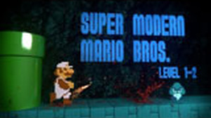 『スーパーマリオブラザーズ』を現代風HDアレンジに施した“Super Modern Mario Bros.”最新動画が公開 画像