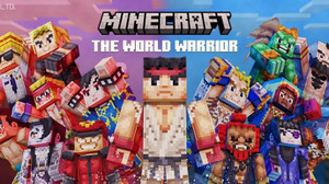 俺より四角い奴に会いに行く…『マインクラフト』に『ストリートファイター』スキンパックが登場！ 画像