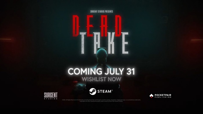 ポケットペアが贈る日本語対応新作サイコホラー『Dead Take』2025年7月31日発売決定！全出演者発表トレイラー公開―実際のショービジネスを基にした背筋の凍る物語