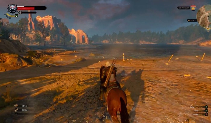 『The Witcher 3: Wild Hunt』Xbox One版ゲームプレイが登場、解像度情報も