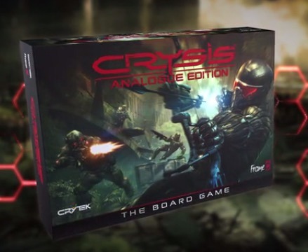 ボードゲーム版『Crysis』Kickstarterが始動、世界観をアナログで忠実に再現