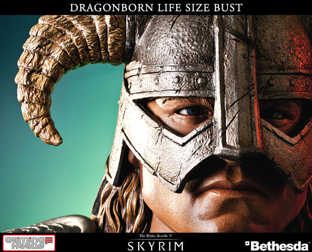 『TES V: Skyrim』ドラゴンボーンの超リアルな胸像登場！世界で600個限定販売