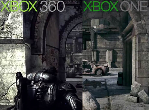 『Gears of War』Xbox 360/Xbox One版比較映像―テクスチャやライティングが大きく改善