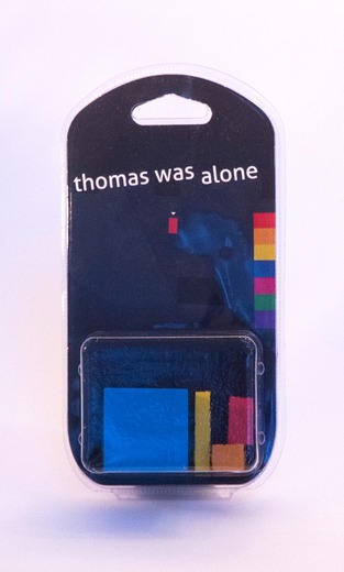 積み木…？ではなく2Dパズル『Thomas Was Alone』公式アクションフィギュアが販売中