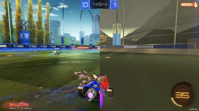 車サッカー『Rocket League』を超低画質化！ロースペックPC向け徹底改造ムービー