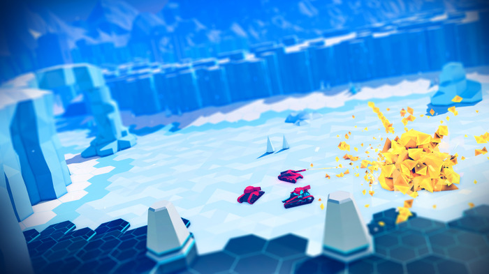 PSVRローンチタイトル『Battlezone』最新トレイラー、ボクセル調のグラフィックが美麗