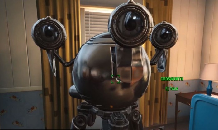 『Fallout 4』Mr.ハンディーはどこまで名前を呼んでくれるのか？海外メディア検証映像