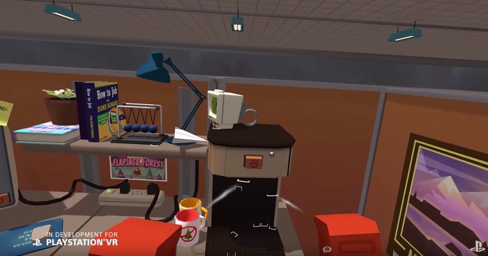 【PSX 15】オフィスでやりたい放題！VRお仕事シム『Job Simulator』予告映像