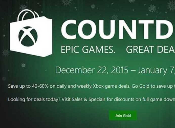 Xboxゲームストアのカウントダウンセールが海外発表―12月22日開始
