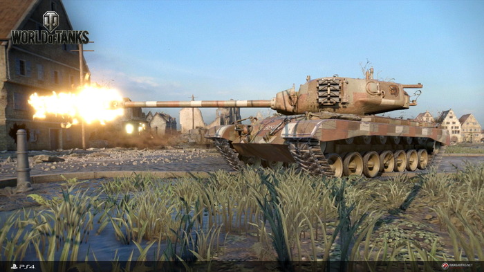 パンツァー・フォー！PS4版『World of Tanks』第2次オープンベータを1月8日より実施