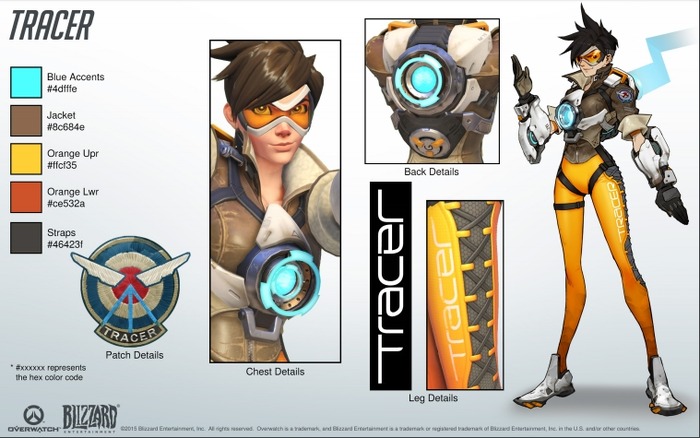 キャラ造形を堪能できる『Overwatch』参照ファイルが海外公式サイトに登場