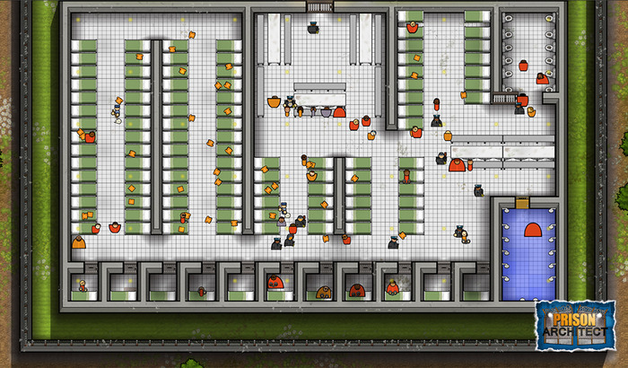 刑務所シム『Prison Architect』のXbox/PS4版が発表！―独自要素も