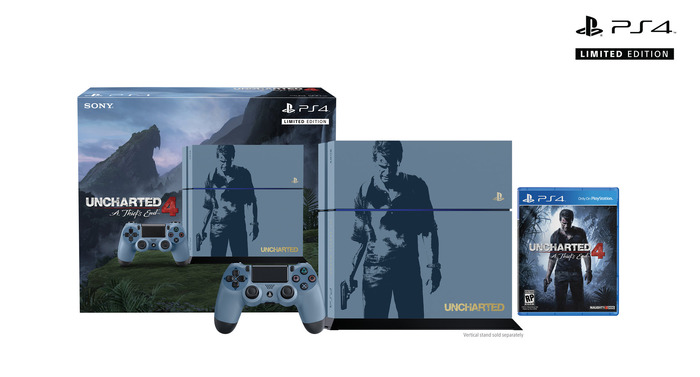 『Uncharted 4』仕様の限定PS4バンドル海外発表ーたたずむネイサン