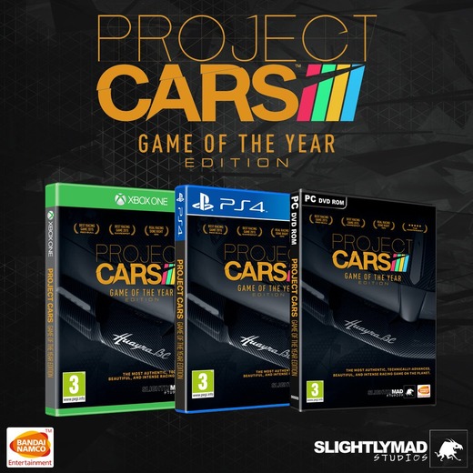 『Project CARS』GOTY版が欧米で5月6日リリース、アドオンパックは5ドルで販売予定