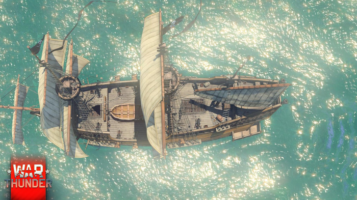 ミリタリーMMO『War Thunder』遂に海戦が追加?―帆船バトル勃発!