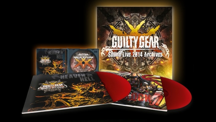 『GUILTY GEAR Xrd -REVELATOR-』欧州限定版に赤レコード盤が同梱