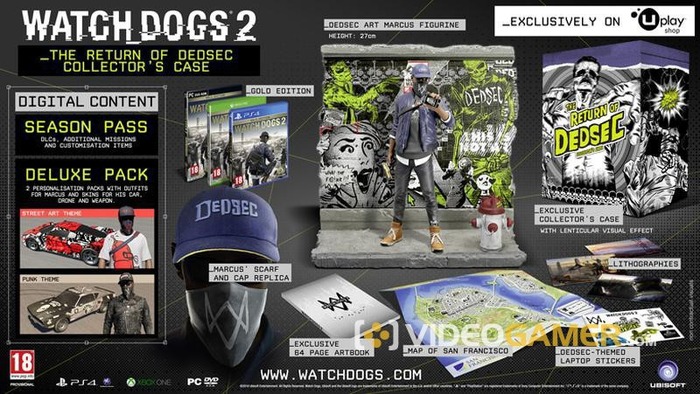 『Watch Dogs 2』海外向けパッケージ限定版3種が披露―ラジコンなど同梱
