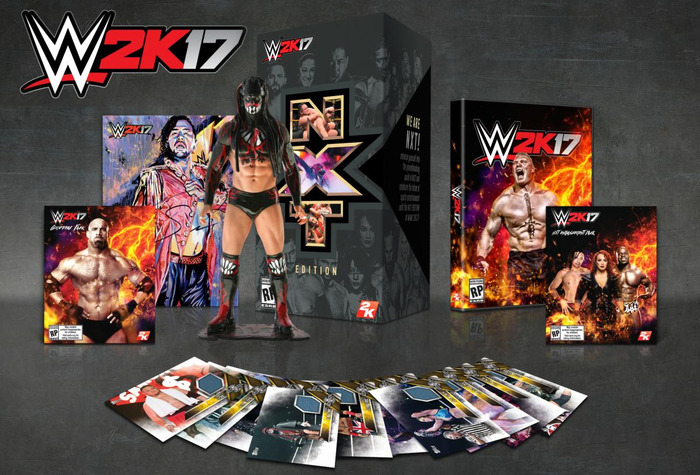 中邑真輔も参戦！『WWE 2K17』限定版「NXT Edition」が発表