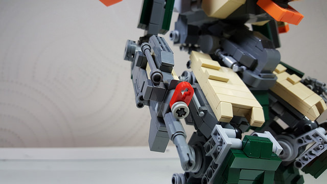 LEGOで忠実再現の『オーバーウォッチ』バスティオンとゲンジ！